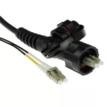ACT RL7120 InfiniBand/fibre optic cable 20 m 2x LC 2x LC ODVA Black