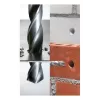 Drill bit set KWB 420400 9 pieces for plastic wood metal