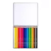 Staedtler Design Journey Watercolour Pencils, 24 pcs in Metal Case (14610C M24)