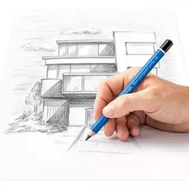 Pencil Staedtler Mars Lumograph Jumbo Multi 5 pcs