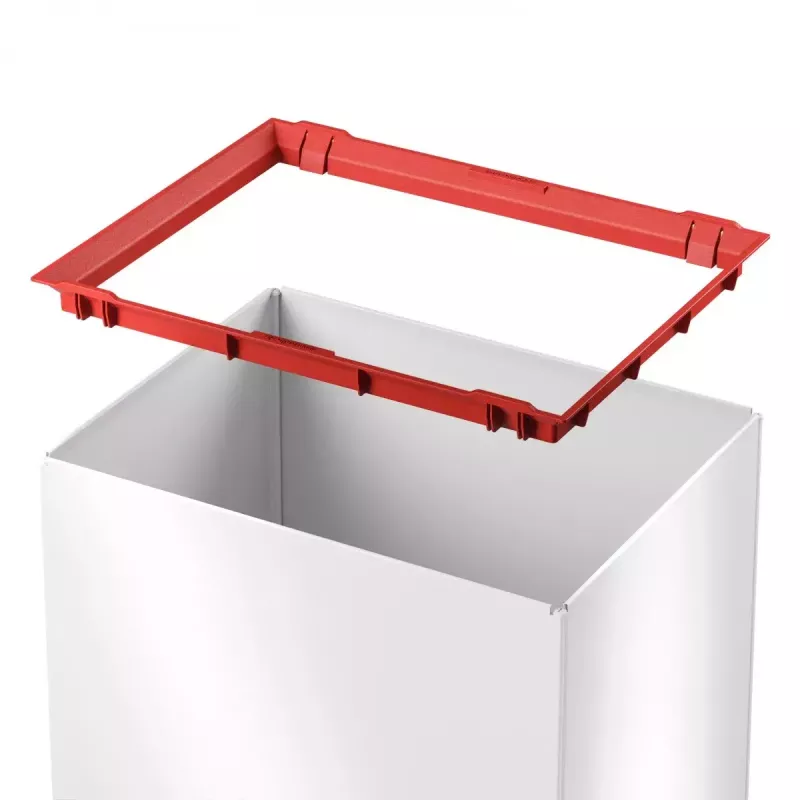 Hailo Big-Box Swing L Rectangular Steel White