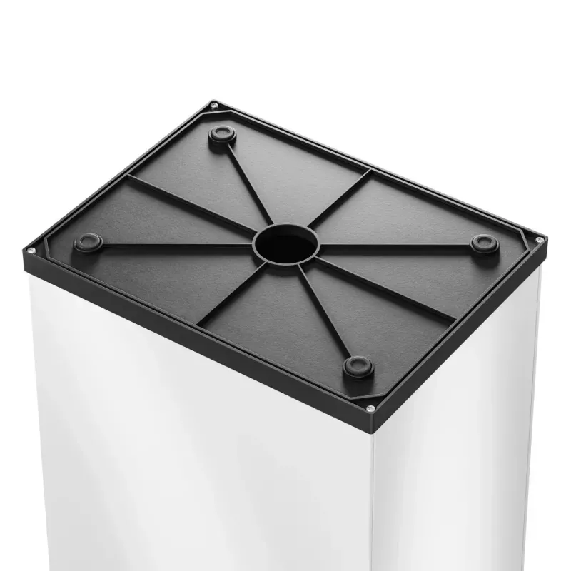 Hailo Big-Box Swing L Rectangular Steel White