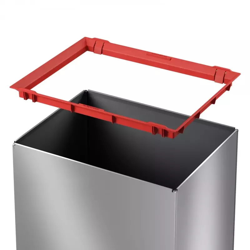 Hailo Big-Box Swing L Rectangular Steel Silver