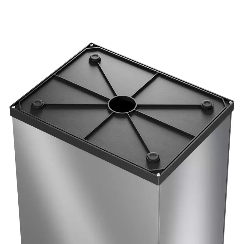 Hailo Big-Box Swing L Rectangular Steel Silver