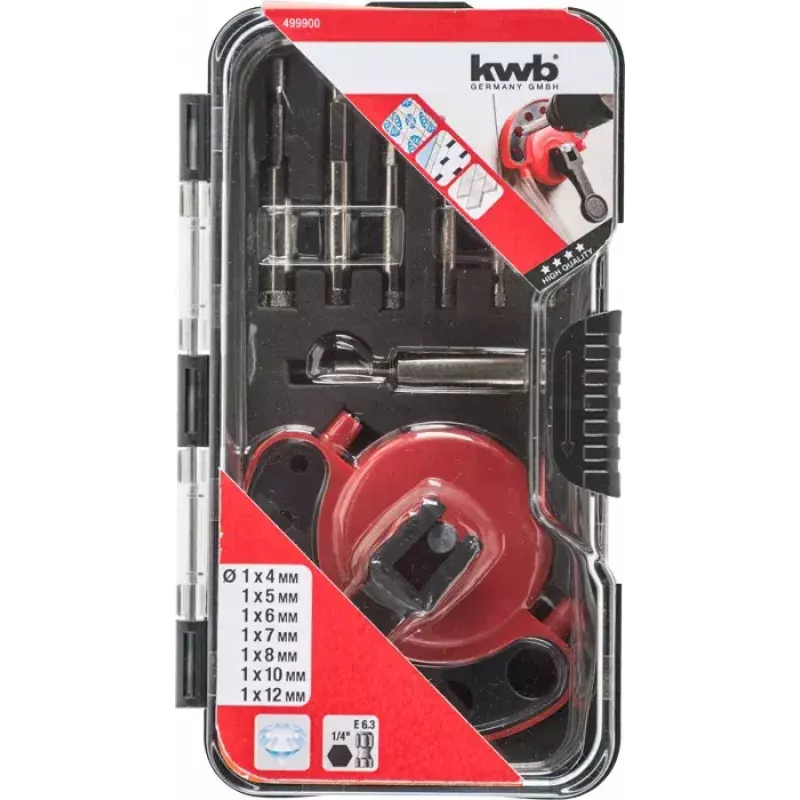Hole Saw Set KWB 499900 7 pcs