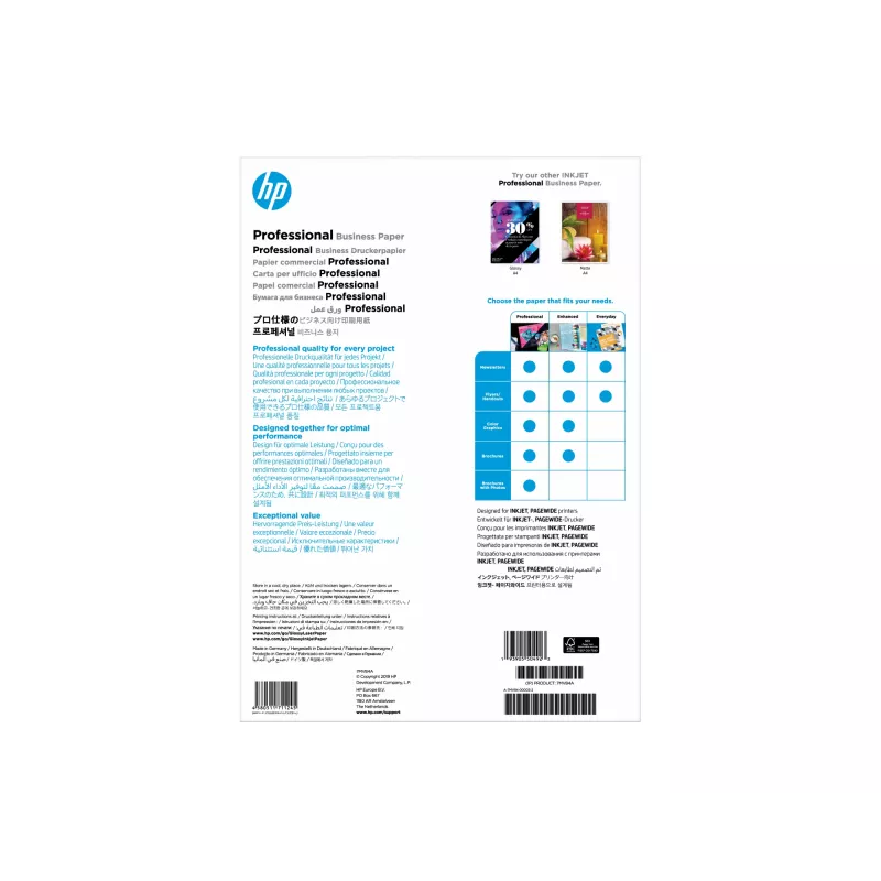 HP Professional Multi-use Glossy FSC Paper A3, 180 g/m2, 150 Sheets