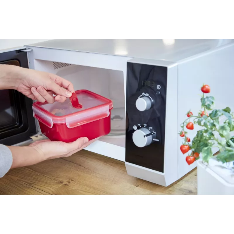 EMSA N10604 Square Box 1.3 L Red, Transparent 1 pc(s)