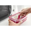 EMSA N10604 Square Box 1.3 L Red, Transparent 1 pc(s)