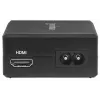 Manhattan Smart Video Multiport Dock, Ports (x5): HDMI Port, USB-A (x2), USB-C (x2), With Power Delivery to USB-C Port, Internal Power Supply, Ultra-Compact, Detachable Power Cable, Black, Three Year Warranty, Retail Box