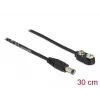 DC Power Cable DeLOCK 86697 5.5 x 2.1 mm male to Block Battery 9 V