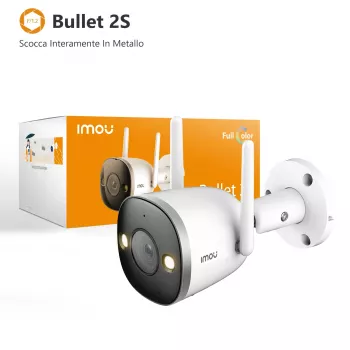 Imou Bullet 2S, IP security camera, Indoor, Wired & Wireless, External, CE, FCC, Ceiling/wall