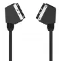 HAMA SCART cable Classic Line 1.25 m, black — audio/video connection cable