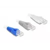 DeLOCK Strain relief for RJ45 plug cuttable set 50 pieces coloured
