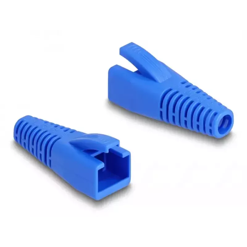 DeLOCK Strain relief for RJ45 plug cuttable set 50 pieces coloured