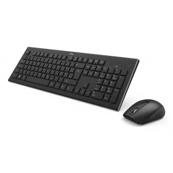 Hama Cortino keyboard Mouse included Home/Office RF Wireless QWERTY Ukrainian Black