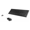 Hama Cortino keyboard Mouse included Home/Office RF Wireless QWERTY Ukrainian Black