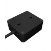 ICY BOX IB-MPS2220B-CH power extension 1.9 m 2 AC outlet(s) Indoor Black