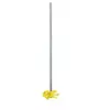 Mixing paddle KWB 497007 400 mm Stainless steel Yellow