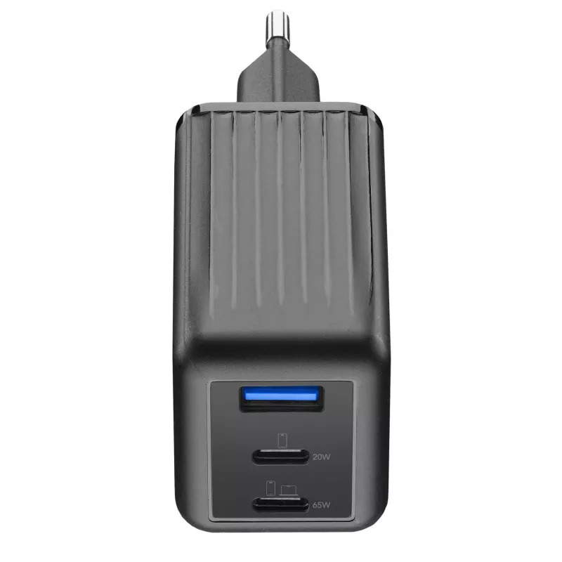 Cellularline Multipower Micro 65W Ultra-compact 65W fast mains charger with 3 ports
