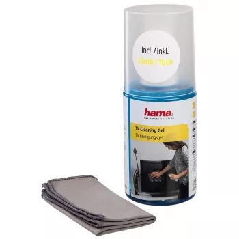 Hama 49645 LCD/TFT/Plasma Equipment cleansing wet/dry cloths & liquid