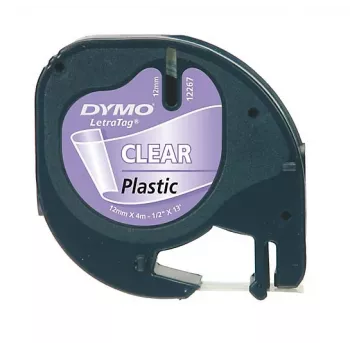DYMO 12mm LetraTAG Plastic tape label-making tape