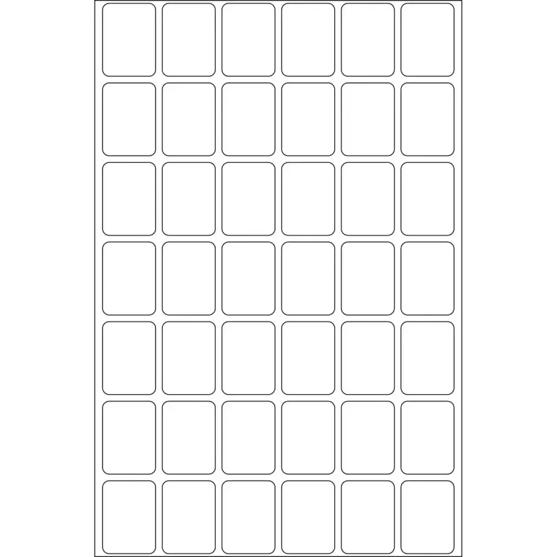 Multi-purpose labels HERMA 16x22 mm white paper matt hand inscription