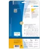 Self-adhesive labels HERMA A4 97x42.3 mm 300 pcs