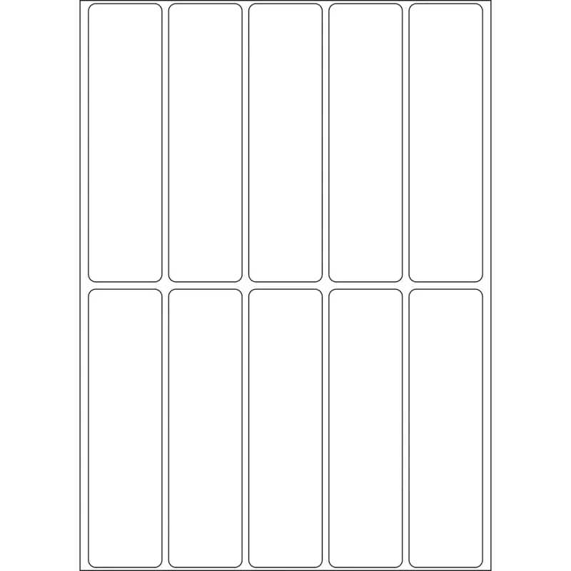 Multi-purpose labels HERMA 20x75 mm white paper matt hand inscription