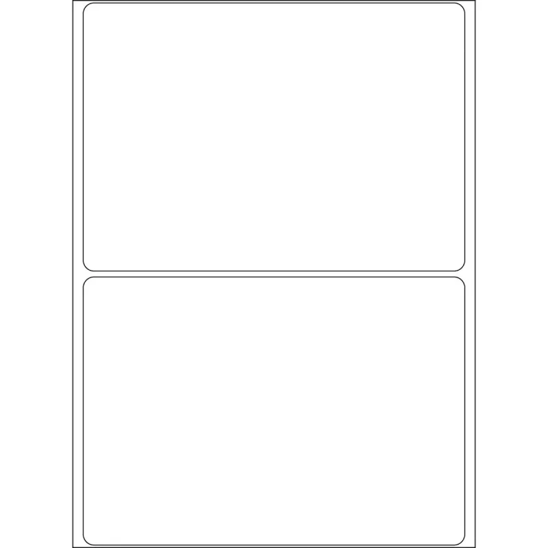 Multi-purpose labels HERMA 74x105 mm white paper matt 64 pcs