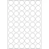 Multi-purpose labels HERMA 1728 pcs round white paper