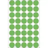 Multi-purpose labels HERMA 1280 pcs green round 19 mm