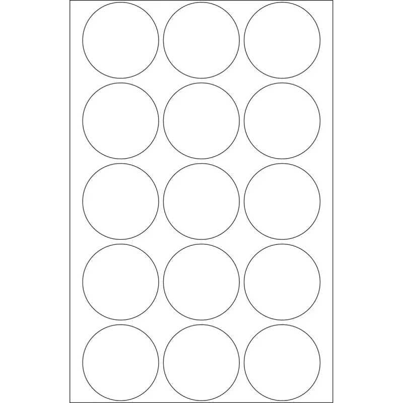 Multi-purpose labels HERMA 480 pcs Ø 32 mm round white paper