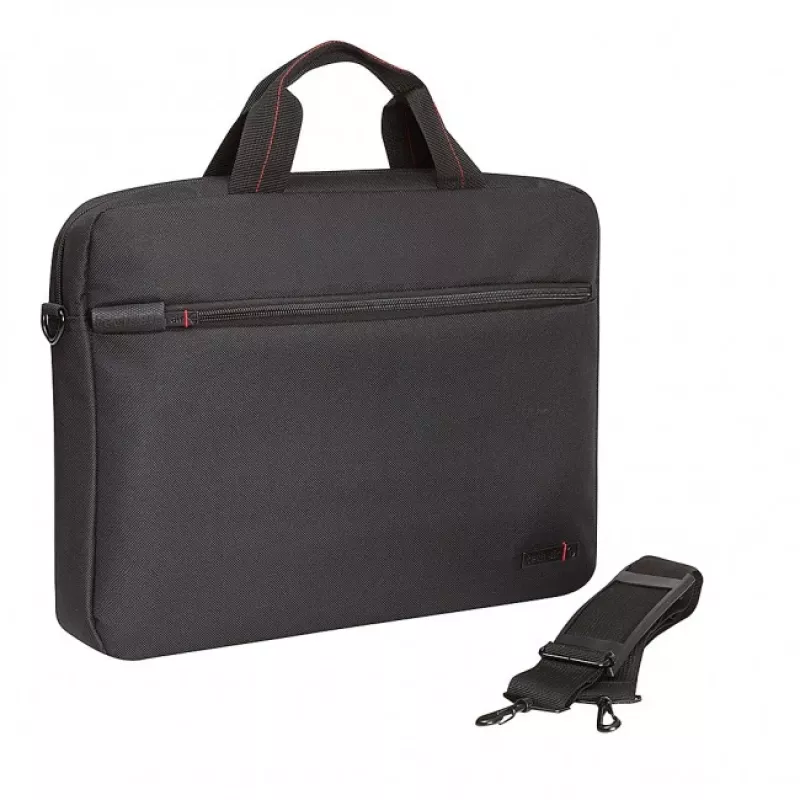 Techair TANZ0125V2 laptop case 43.9 cm (17.3 inch) Briefcase Black