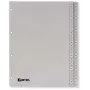 Rexel PP Dividers, grey, numerical, Grey, A4, 225 mm, 300 mm, 7 mm, 1 pc(s)