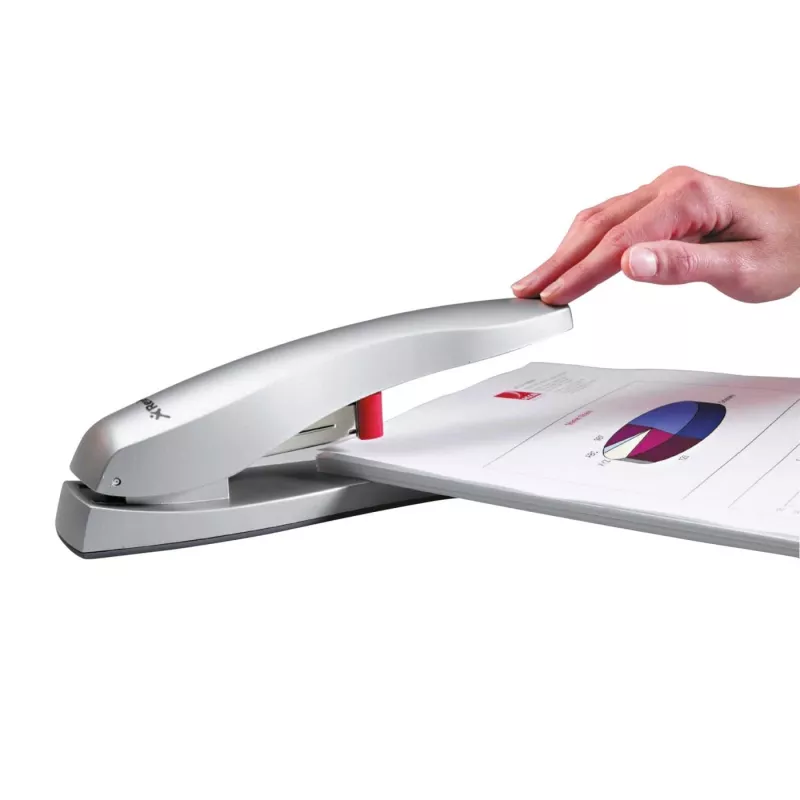 Rexel Odyssey Heavy Duty Stapler Silver, 60 sheets, Silver, 6.5 cm, Top, Parallel, 540 g