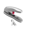 Rexel Odyssey Heavy Duty Stapler Silver, 60 sheets, Silver, 6.5 cm, Top, Parallel, 540 g