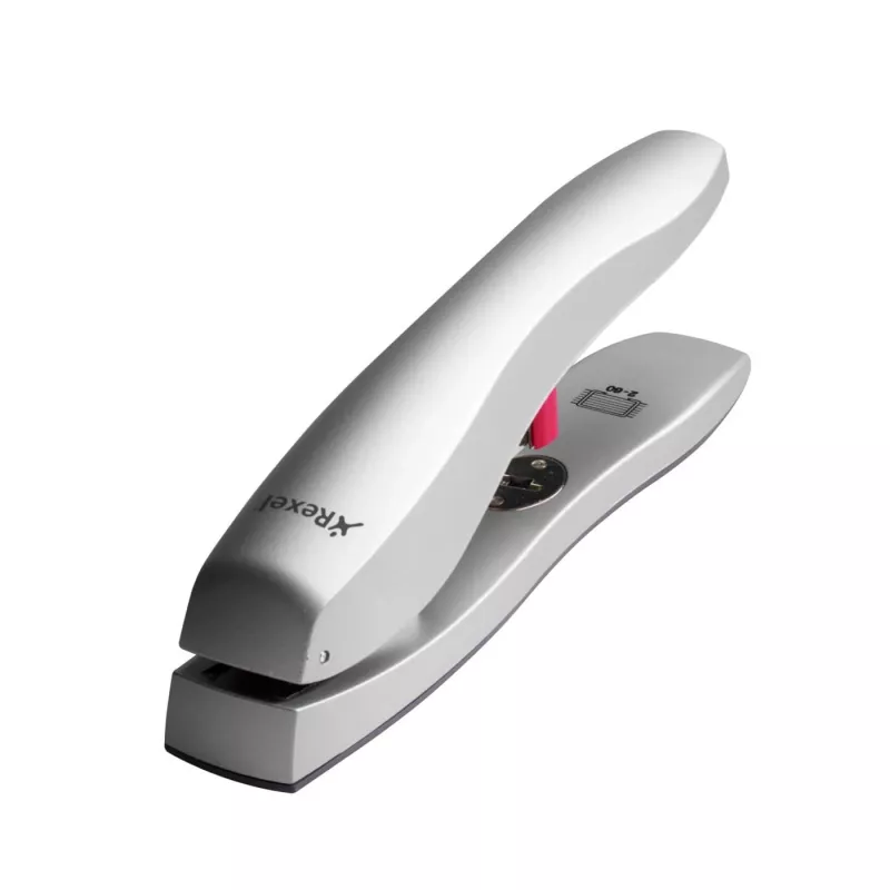 Rexel Odyssey Heavy Duty Stapler Silver, 60 sheets, Silver, 6.5 cm, Top, Parallel, 540 g