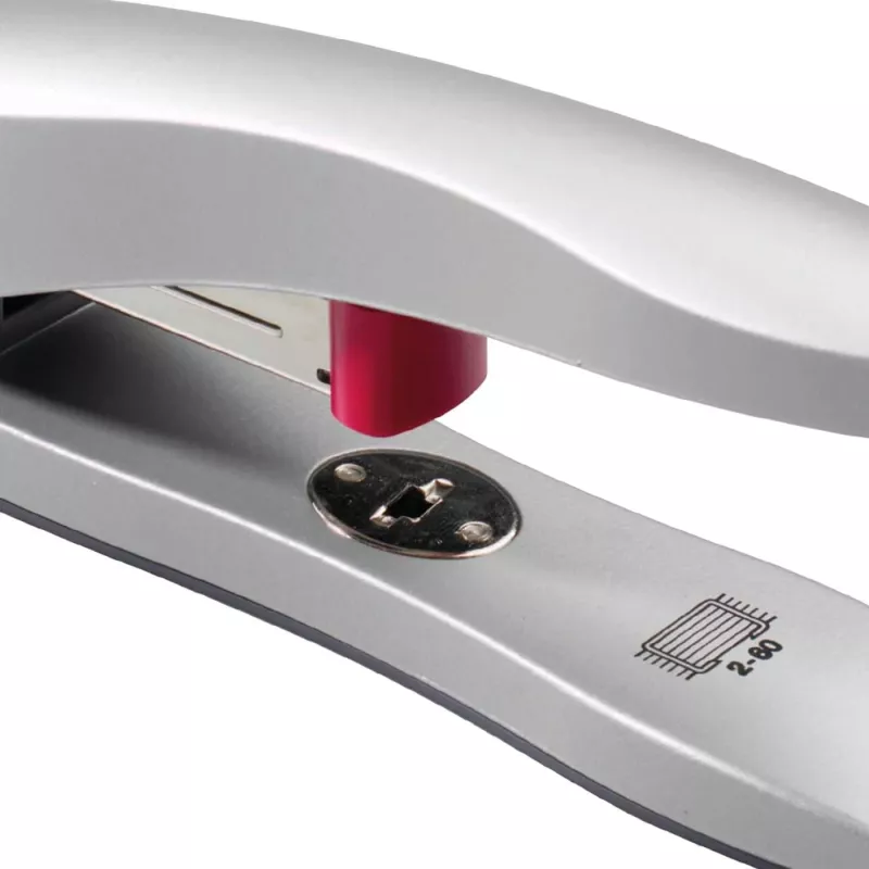Rexel Odyssey Heavy Duty Stapler Silver, 60 sheets, Silver, 6.5 cm, Top, Parallel, 540 g