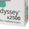 Rexel Staples Odyssey Pack of 2500, Staples pack, 2500 staples, Steel, Silver, 60 sheets, 130 g