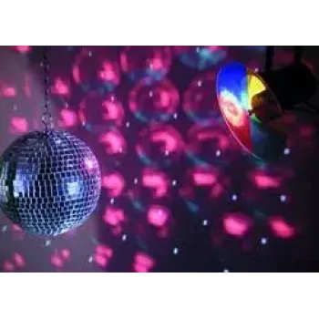 Mirror Ball Set Eurolite 30cm Multicolour 30W 230V
