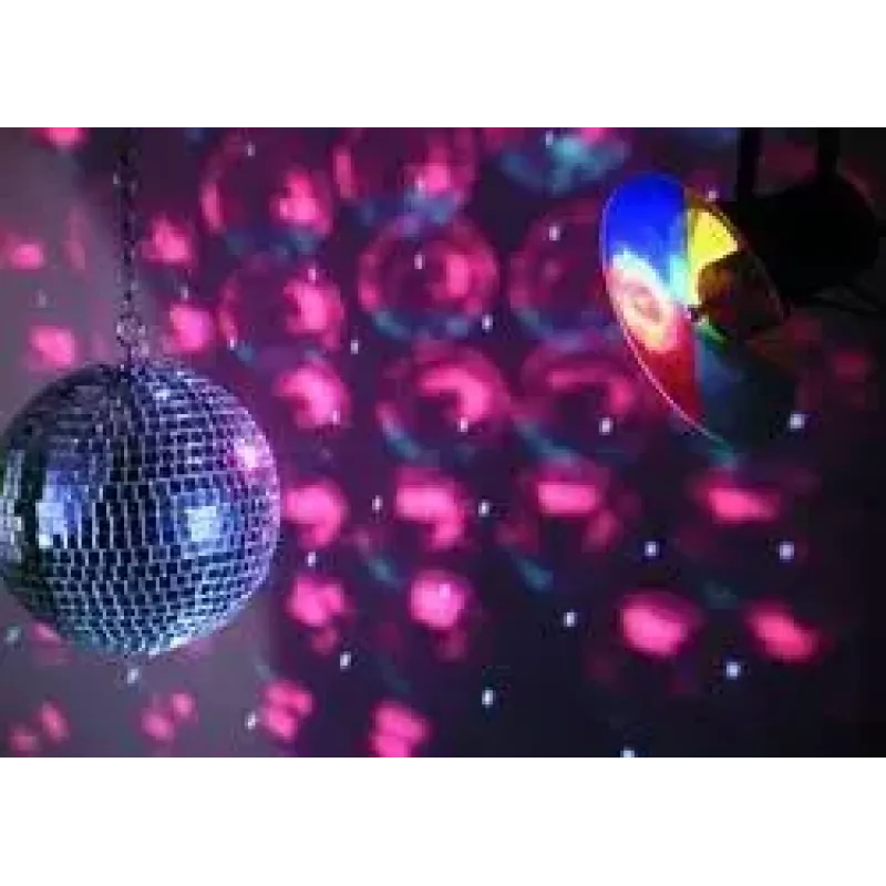 Mirror Ball Set Eurolite 30cm Multicolour 30W 230V