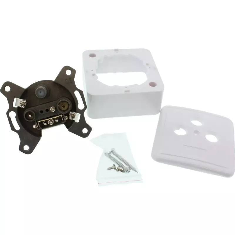 InLine Antenna socket shielded AP/UP Set InLine 69983