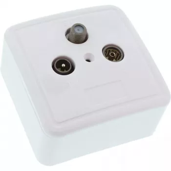 InLine Antenna socket shielded AP/UP Set InLine 69983