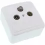 InLine Antenna socket shielded AP/UP Set InLine 69983