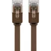 Networking Cable Goobay 95890 Brown 1m Cat6 U/UTP