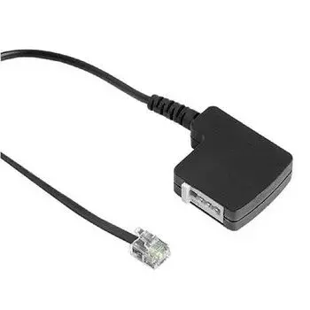 Hama 00044918 telephone cable Black