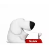 Tape Dispenser 3M Scotch C31 Black Red White Dog-810