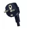 Tecline 19in PDU 12x IEC13 Socket in Aluminium Housing 1U, 3x 1.5mm Cable 2.5m, RAL 9005 Black (808902)