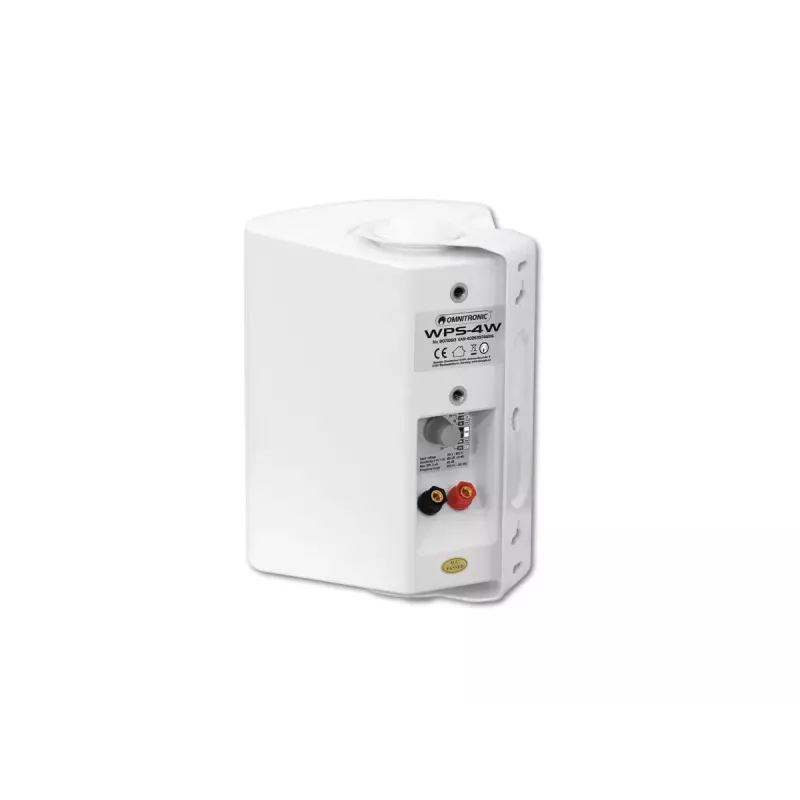 2-way loudspeaker Omnitronic 80710513 White Wired 20 W