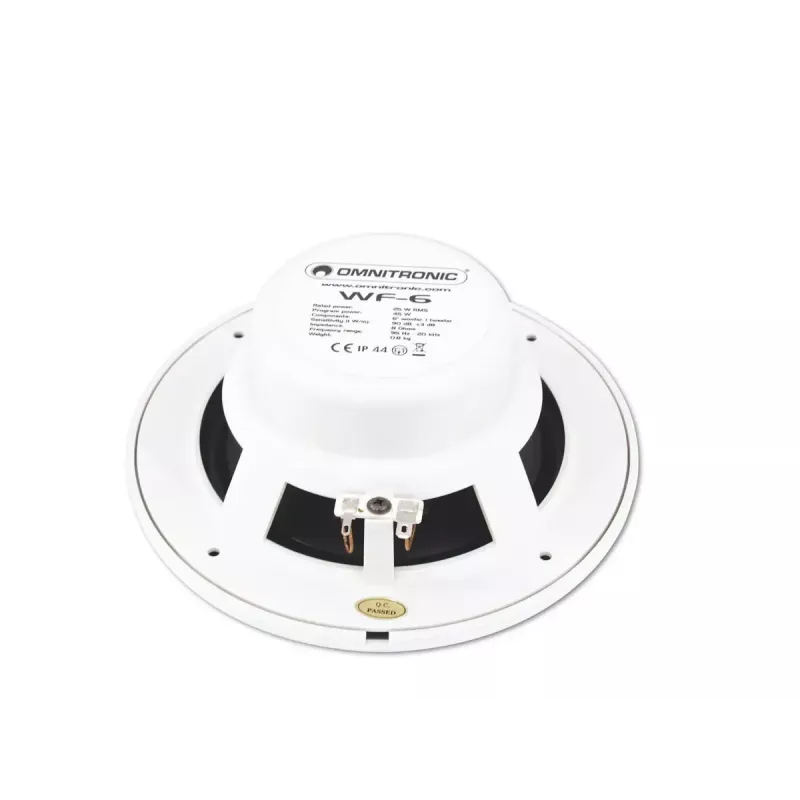 2-way Loudspeaker Omnitronic 80710865 White Wired 25 W